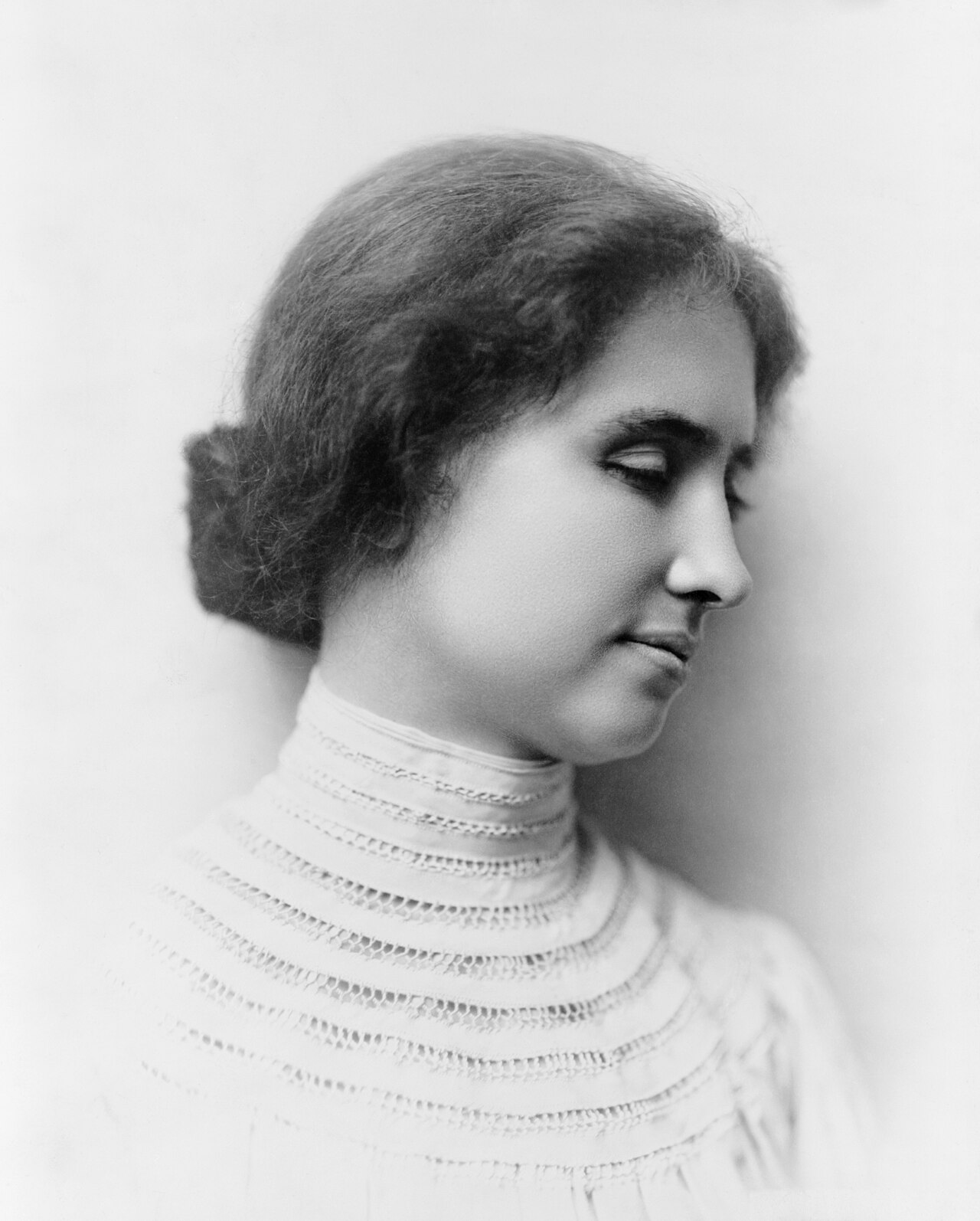 Portrait de Helen Keller vers 1904